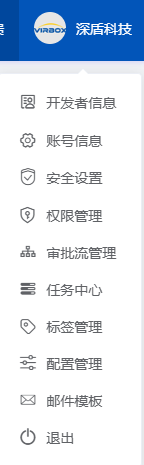系统功能列表